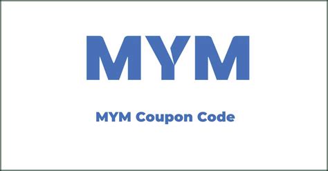 mym rabatt|MYM Promo Codes